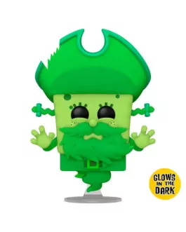 Funko POP Bob Esponja Una Aventura Pirata Bob Esponja Como El Holandés Errante GITD 9 cm