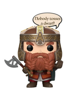 Funko POP El Señor De Los Anillos Gimli Molesto 9 cm
