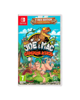 New Joe And Mac Caveman Ninja T-Rex Edition Nintendo Switch