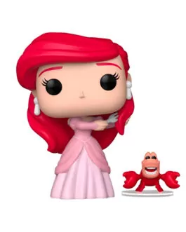 Funko POP Disney La Sirenita Ariel Con Sebastian 9 cm